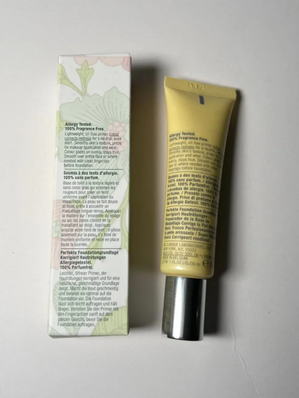 Clinique Superprimer Colour Color Corrects Redness Face Primer 1 fl oz Full Size